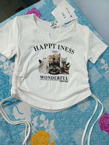 Cute Cat Graphic T-Shirt