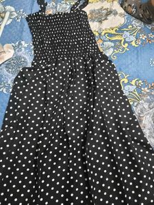 New Cute Polka Dot Sundress for women in 32 bust