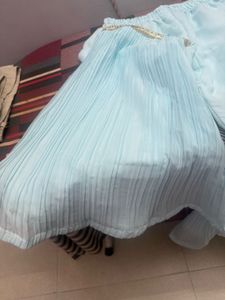 Beautiful Sky Blue Kurta Set