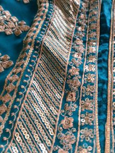 Beautiful embroidery kurta and garara