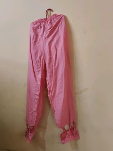 Pink Party Wear Suit With Jutti