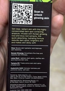 Face Serum for Breakouts &amp; Dark Spots