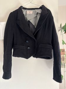 Black Cropped Jacket