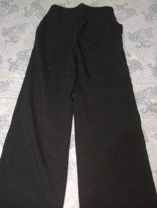 Black Wide-Leg Pants