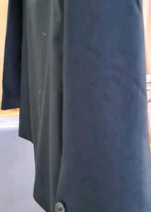 Partywear Navy Blue woollen Blazer style coat