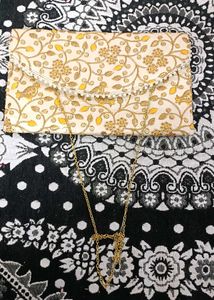 Embroidery Partwear Sling bag/Clutch