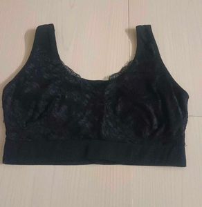 Elegant Black Lace Bralette