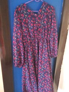 Floral Print Midi Dress