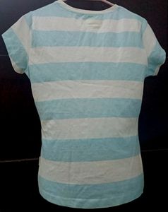 Lee Cooper Blue-White striped Shirt