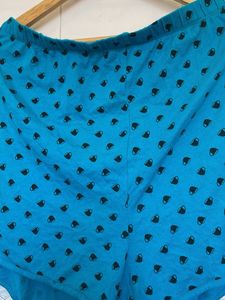 Comfortable Teal Pajama Shorts