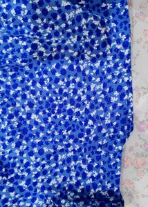 Blue Floral Shorts