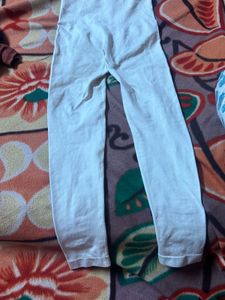 White Seamless Leggings