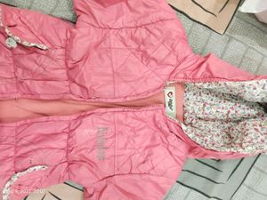 Cute Pink Kids Jacket Size 36