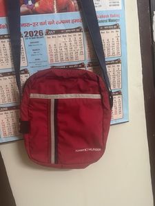Tommy Hilfiger Red Crossbody Bag