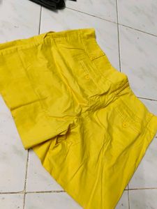 Bright Yellow Women's Shorts
