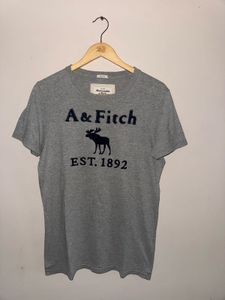 Abercrombie & Fitch Grey Graphic T-Shirt
