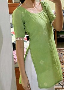 Green  Kurta