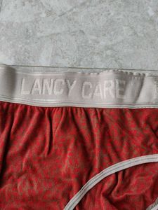 Red Lancy Care Briefs - 2 panties and one bra.
