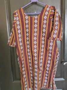 Maroon Pasapalli Sambalpuri Kurti Odisha textile