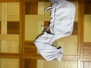 Cute Checkered Crop Top