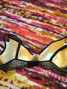 DKNY Sheer Dot Bra