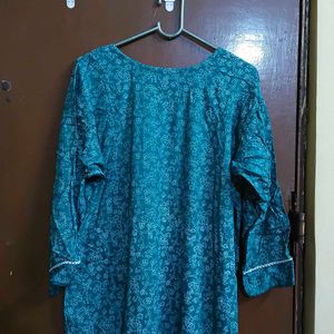 Beautiful Teal Kurta Set