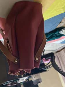 Burgundy Handbag