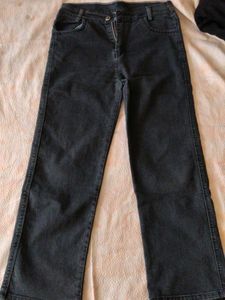 Classic Dark Wash Denim Jeans
