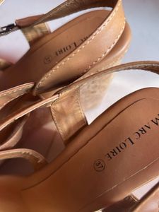 Cross Wedge Sandals