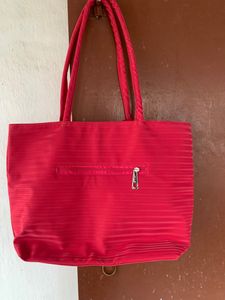 Brand new spacious sidebag or handbag in Rani pink or fusia pink colour