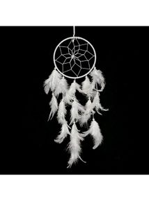 1 Packet of White Multi-Purpose Craft Feathers
