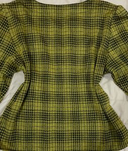 Stylish Plaid Top