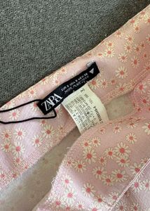Zara Floral Print Mini Skirt