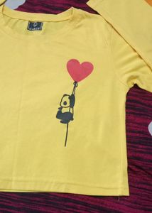 Tunic T Shirt Yellow 💛 Colour 💯
