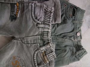 two sets Stylish Grey Cargo Pants