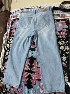 Light Wash Wide Leg Jeans