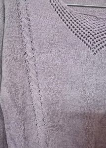Purple Sweater Stylish