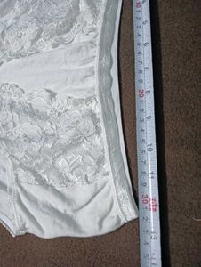White Lace 🤎Detail Panties