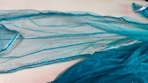 Stunning Teal gown
