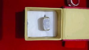 combo of 2 rings for men pure silver