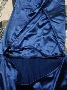 it is a Blue dress perfect for ur date dinner and