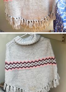 H&amp;M Woolen Poncho for Girls