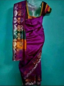 Mejantha silk saree