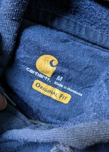 Carhartt Full Sleeve Navy Blue Hoodie