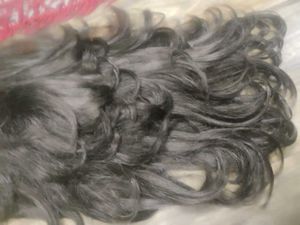 full head wing Silky Smooth Black/ brown Hair
