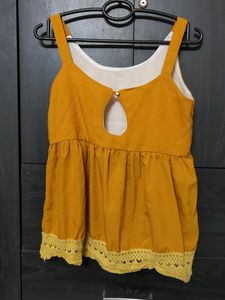 Mustard Yellow Top
