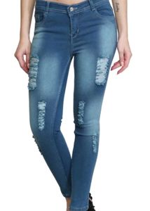 Navy blue- Ripped Jeans👖|