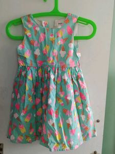 MAX Ice Cream Print Dress