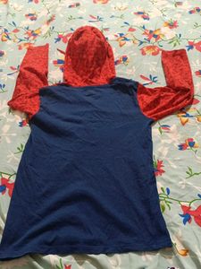 Boys Marvel Hoodie T-shirt