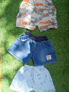 Cute Baby Shorts - Pack of 3